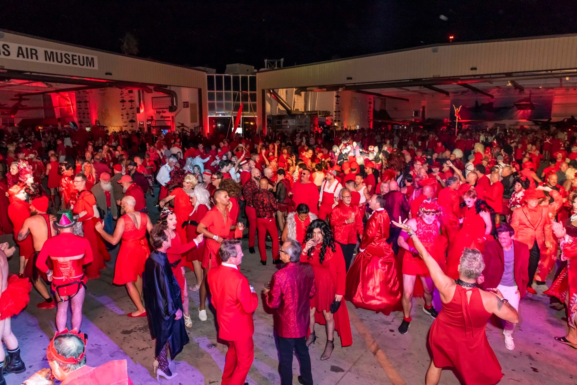 The LGBTQ Community Center of the Desert’s Red Dress Dress Red Dance