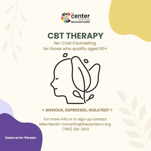 CBT Therapy Flyer (Instagram Post)